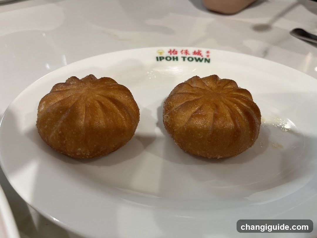 Dumplings on a plate