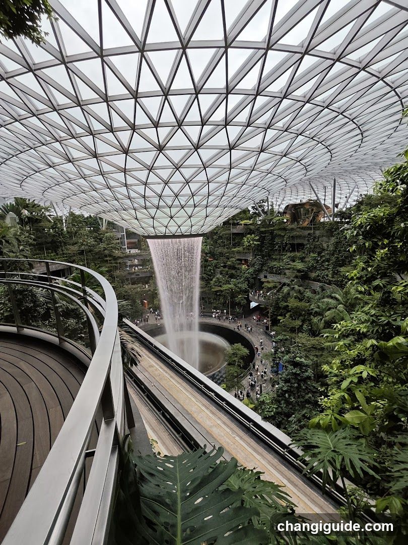 Vertical Garden with Waterfall
