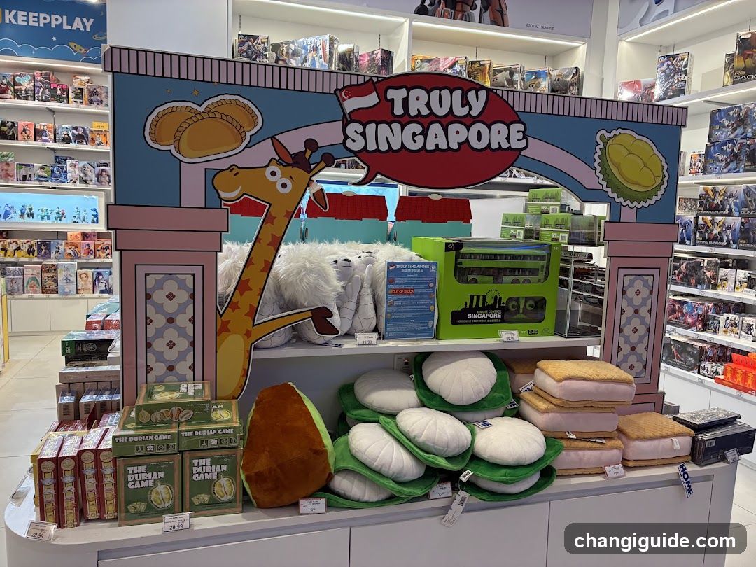 Truly Singapore Merchandise Display