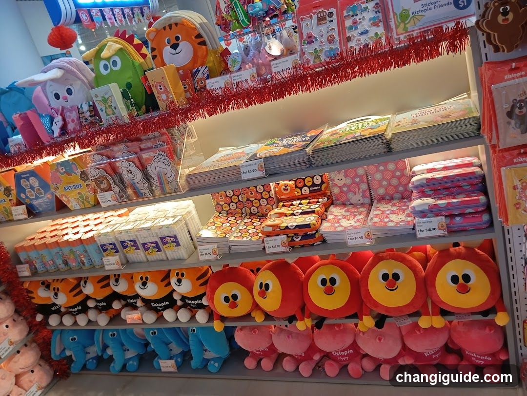 Toy and Stationery Shelf Display