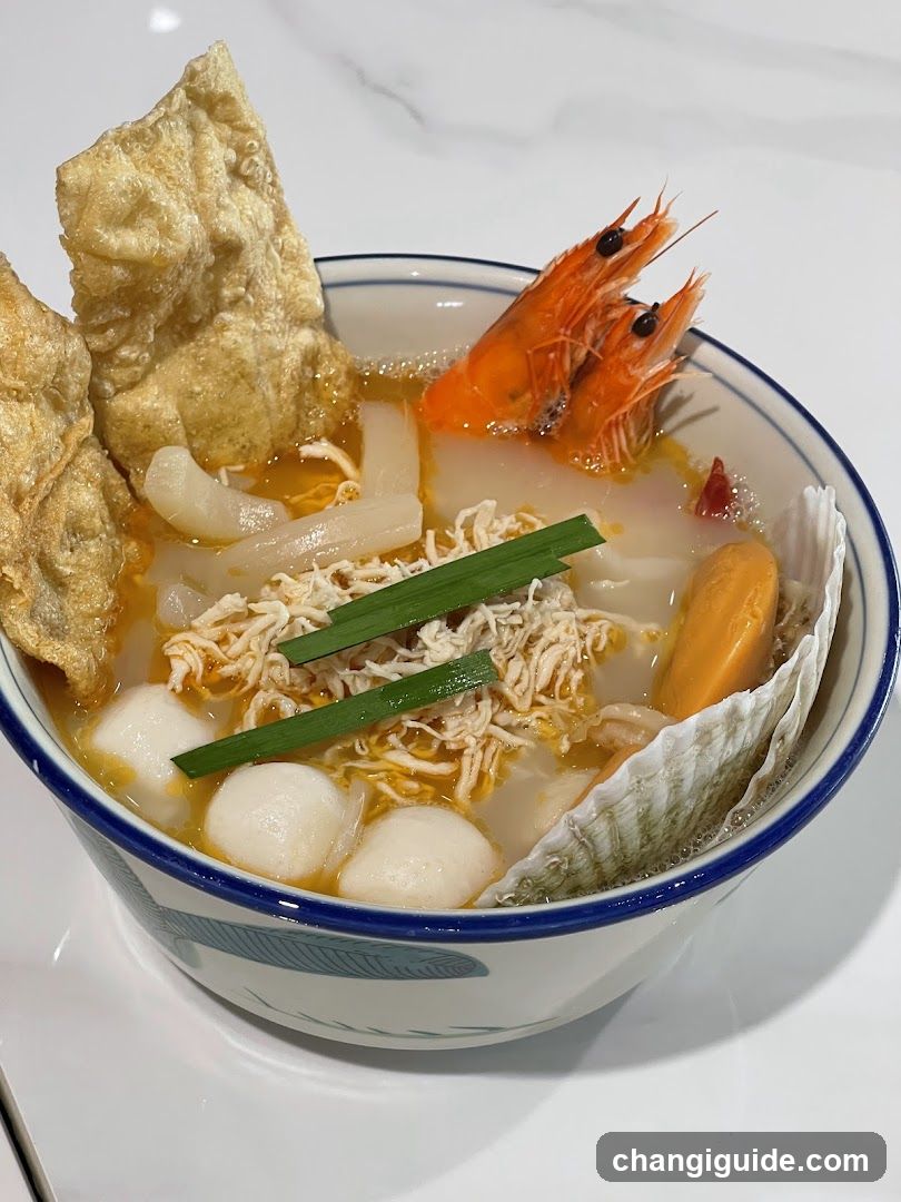 Shrimp and Fish Ball Noodle Soup