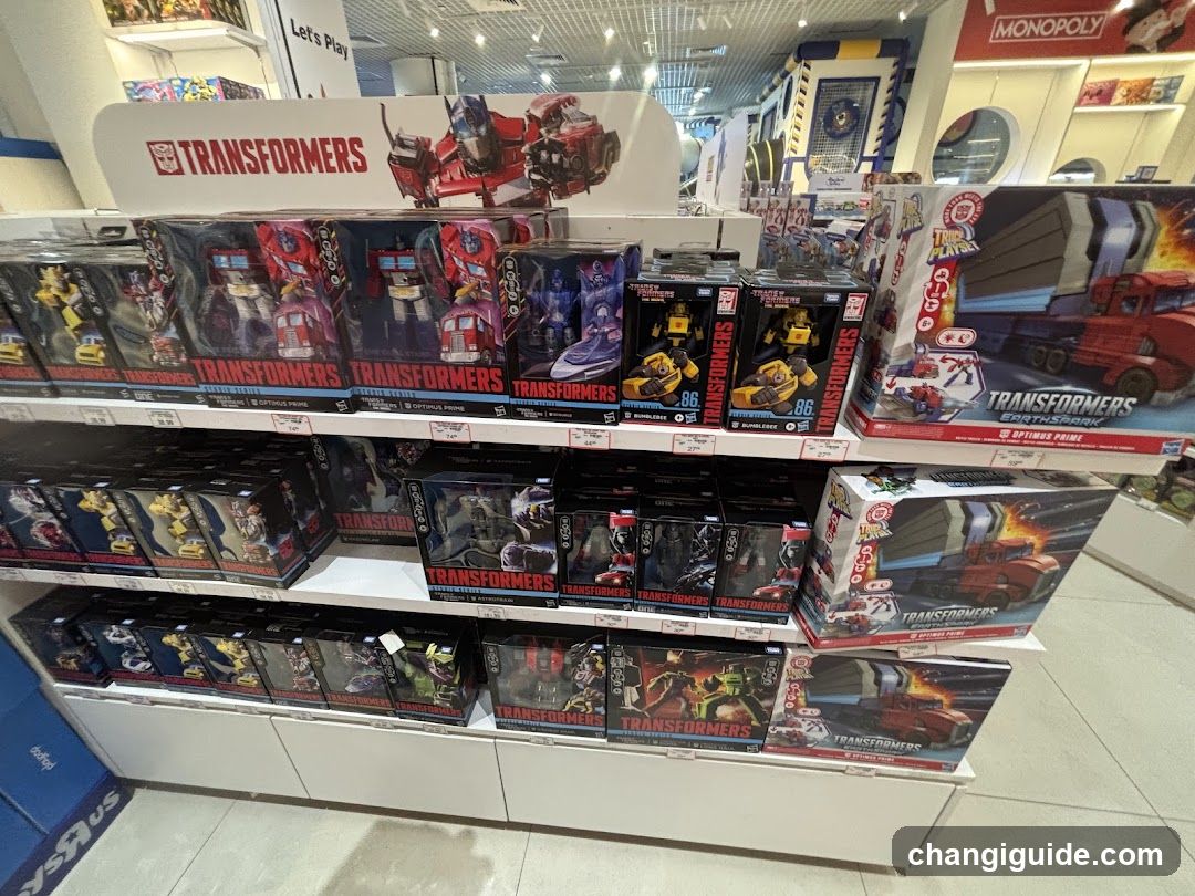 Transformers Toy Display