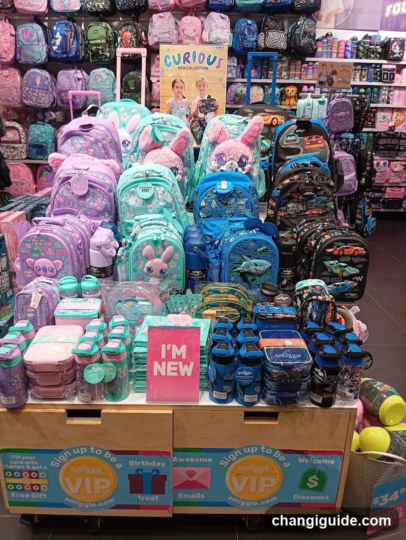 Smiggle Shop Interior Display