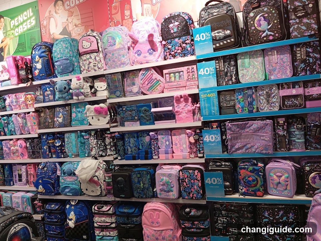 Backpack and School Supplies Display