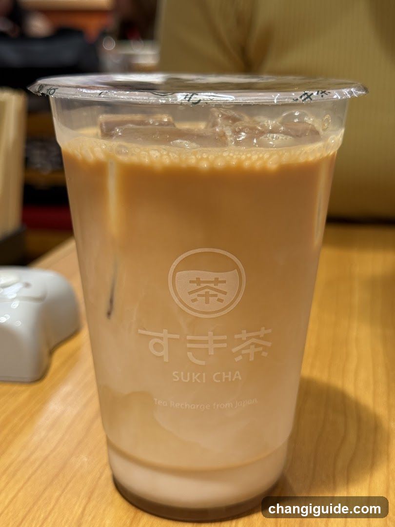 Iced Milk Tea from Suki Cha