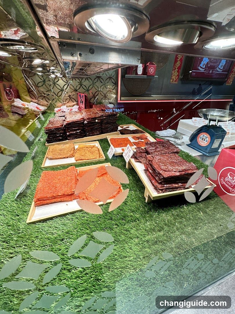 Dried Meat Display