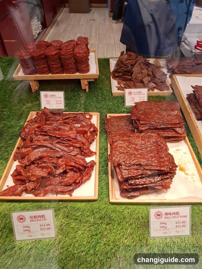BBQ Meat Products Display