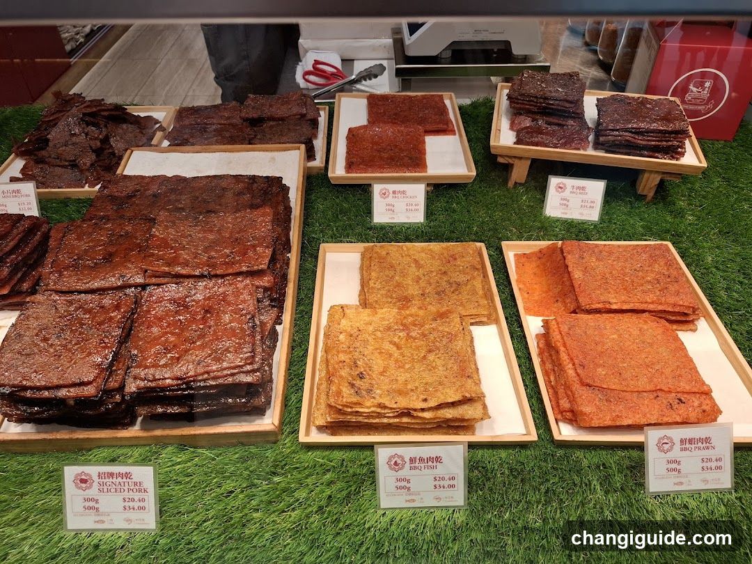 Dried Meat Display