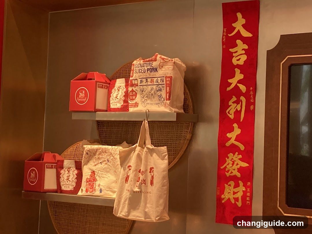 Store Display with Merchandise and Decor