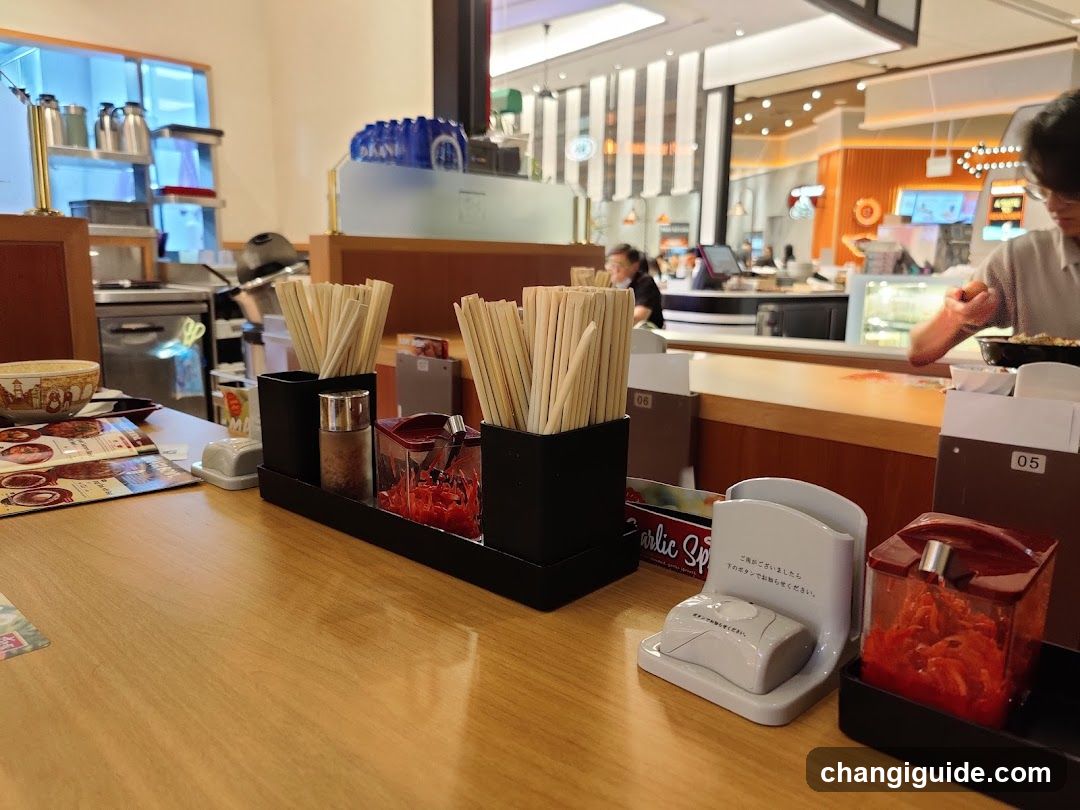 Sushi Counter Interior