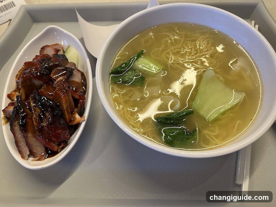Noodle Meal with Char Siu