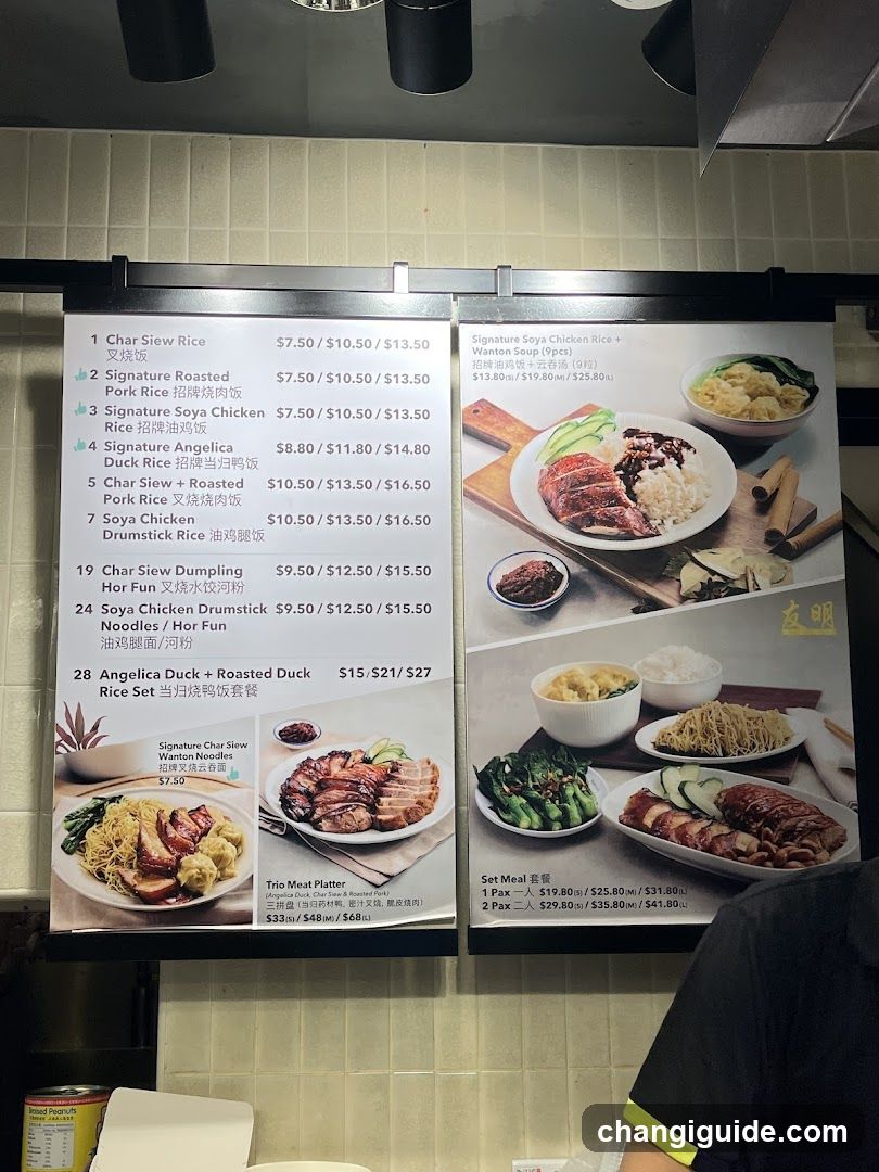 Restaurant Menu Board