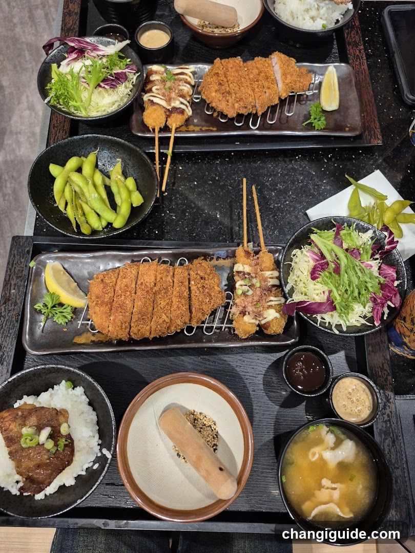 Japanese Meal Spread