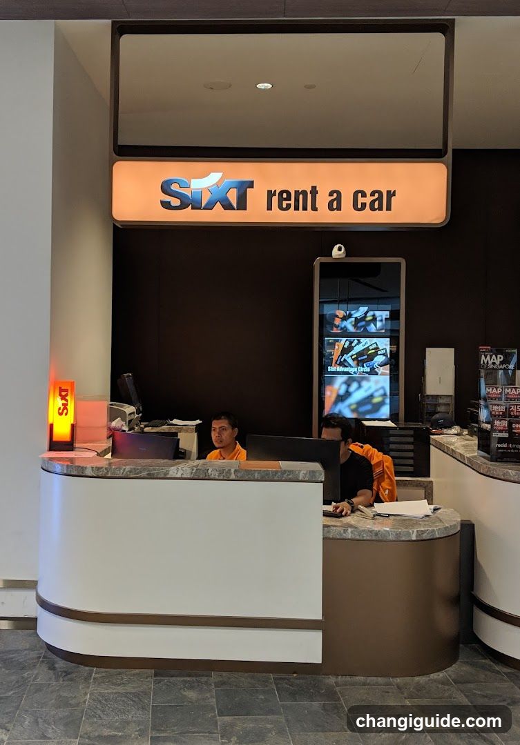 Sixt Rent a Car Counter
