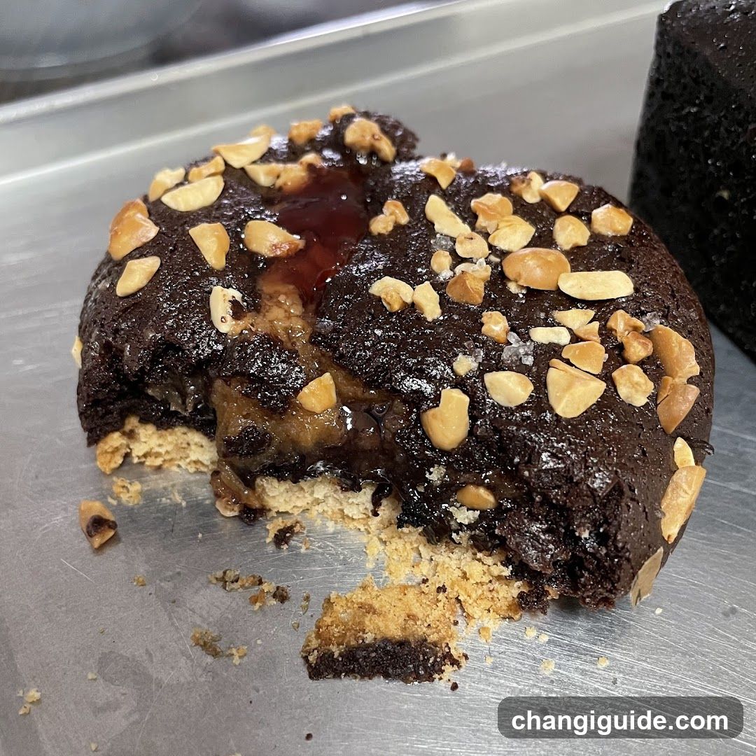 Chocolate Cake with Caramel and Nuts