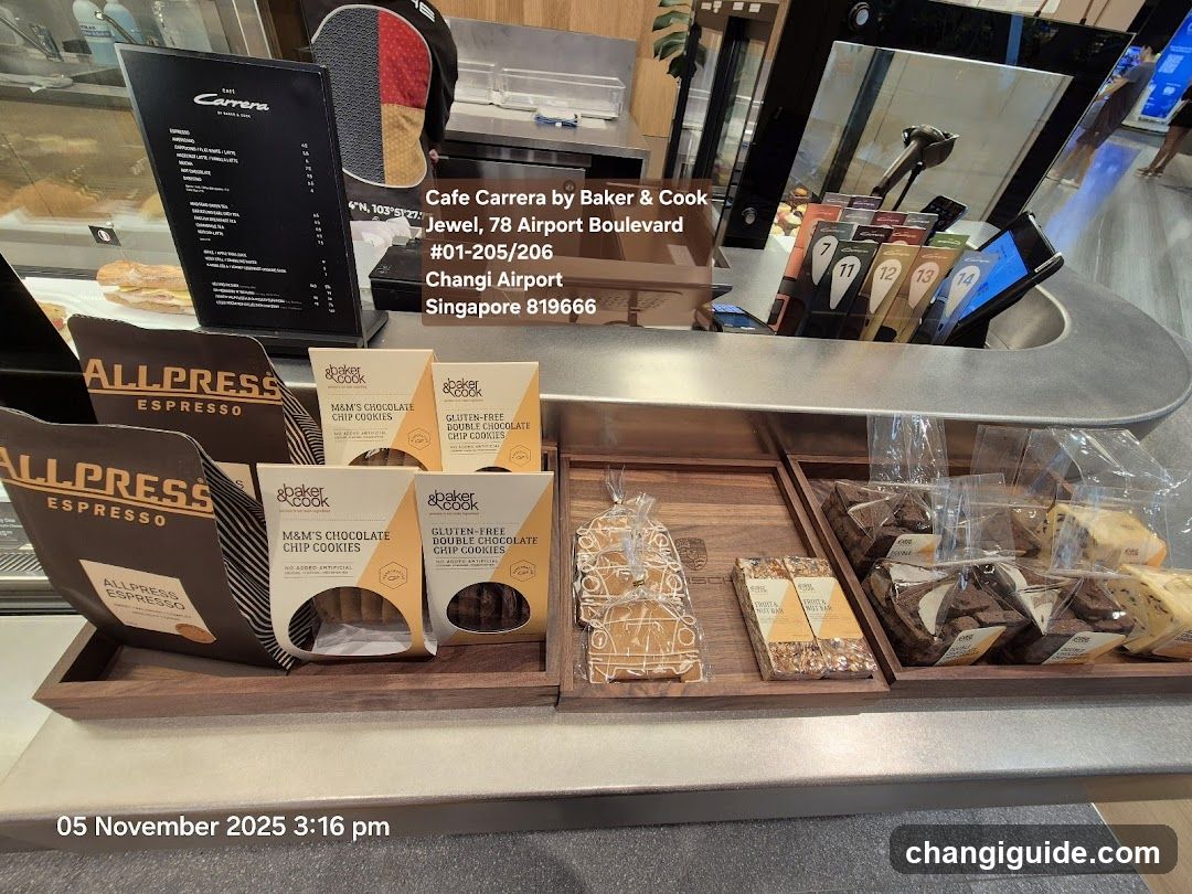 Cafe Carrera by Baker & Cook display