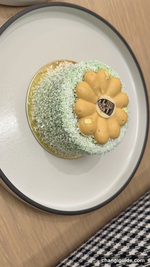 Decorated Dessert on Plate