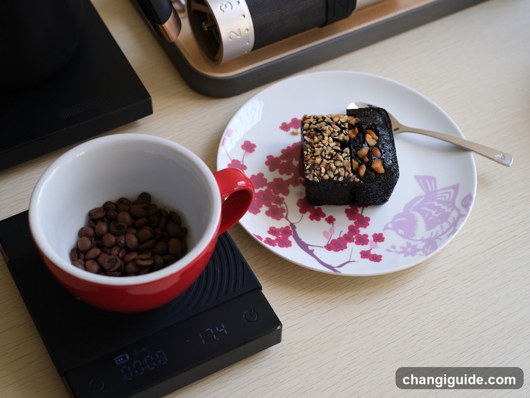 Coffee and Dessert Setup