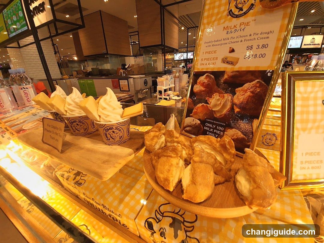 Milk Pie Display