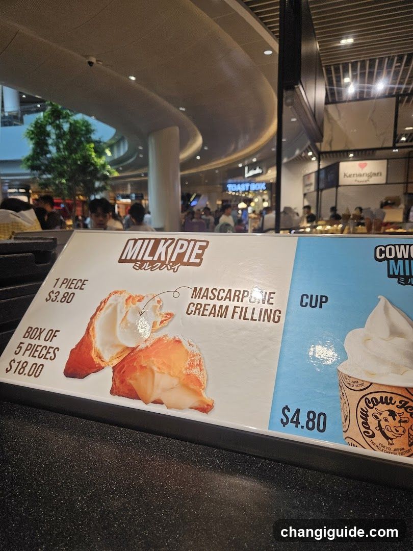 Milk Pie Menu Board
