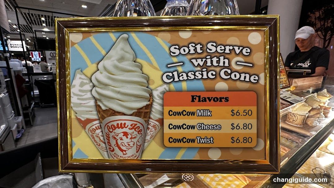 Soft Serve Menu Display