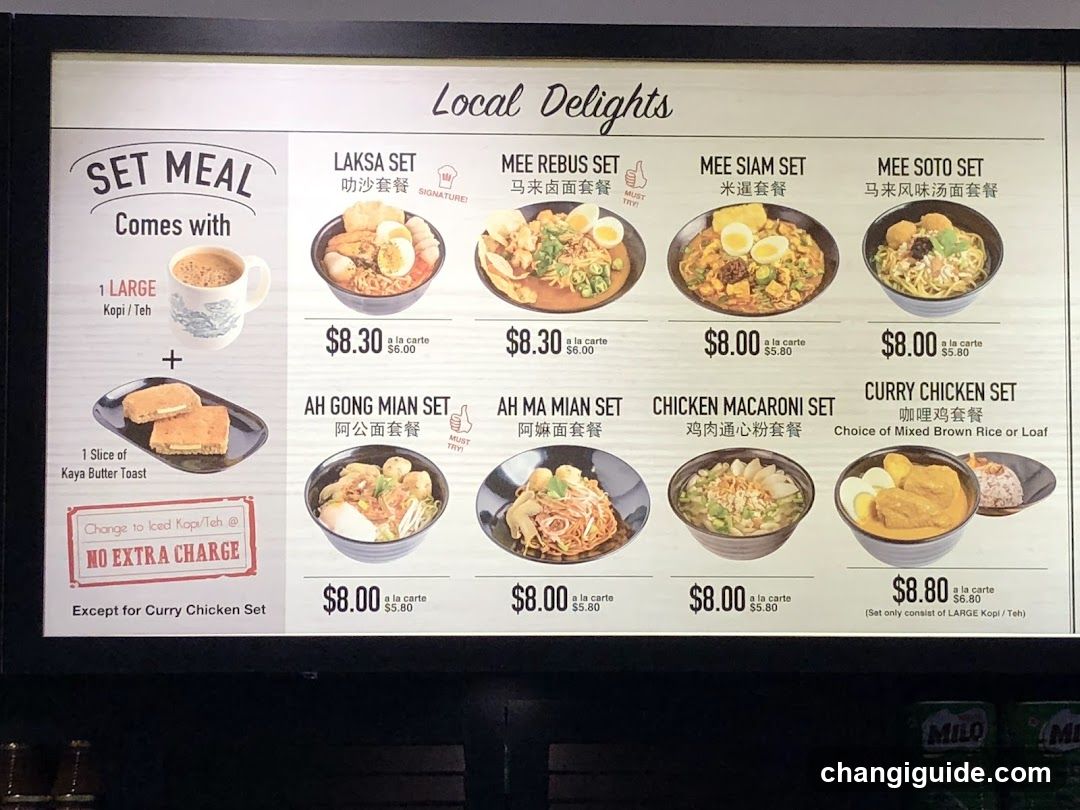 Local Delights Menu Board