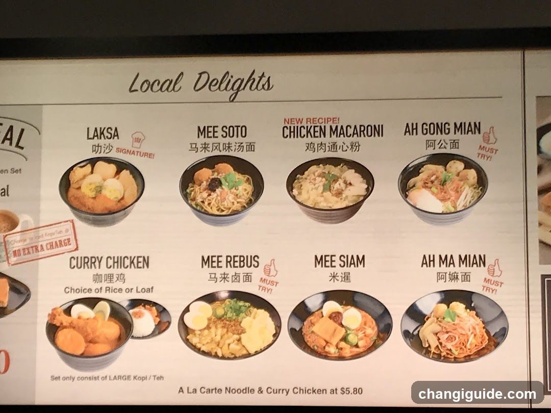 Local Delights Menu Board