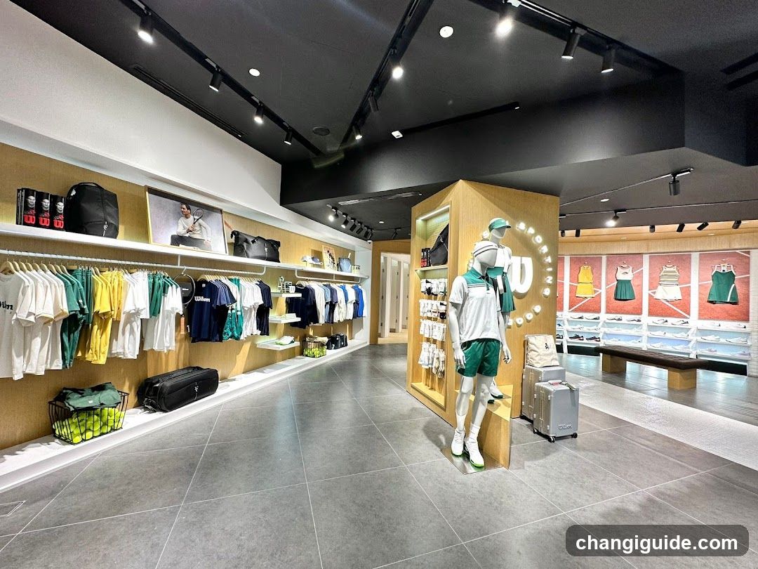 Tennis Store Interior