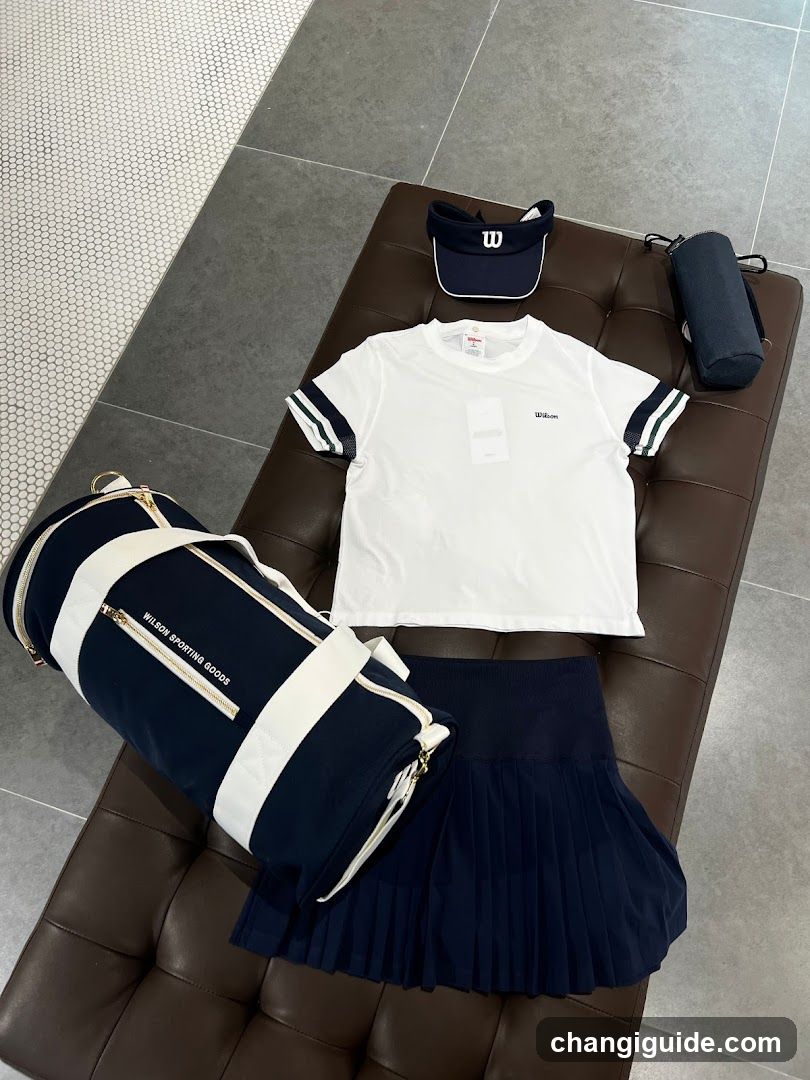 Wilson Sporting Goods Outfit Display
