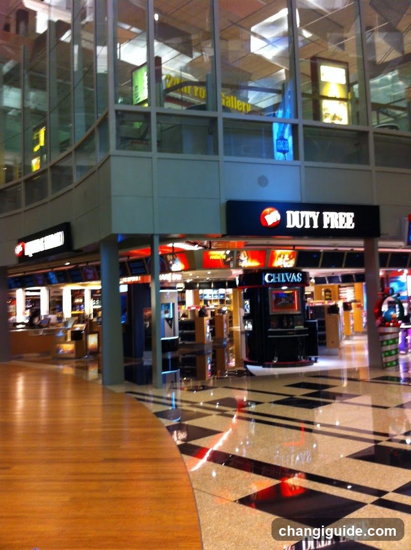 Duty Free Store Interior
