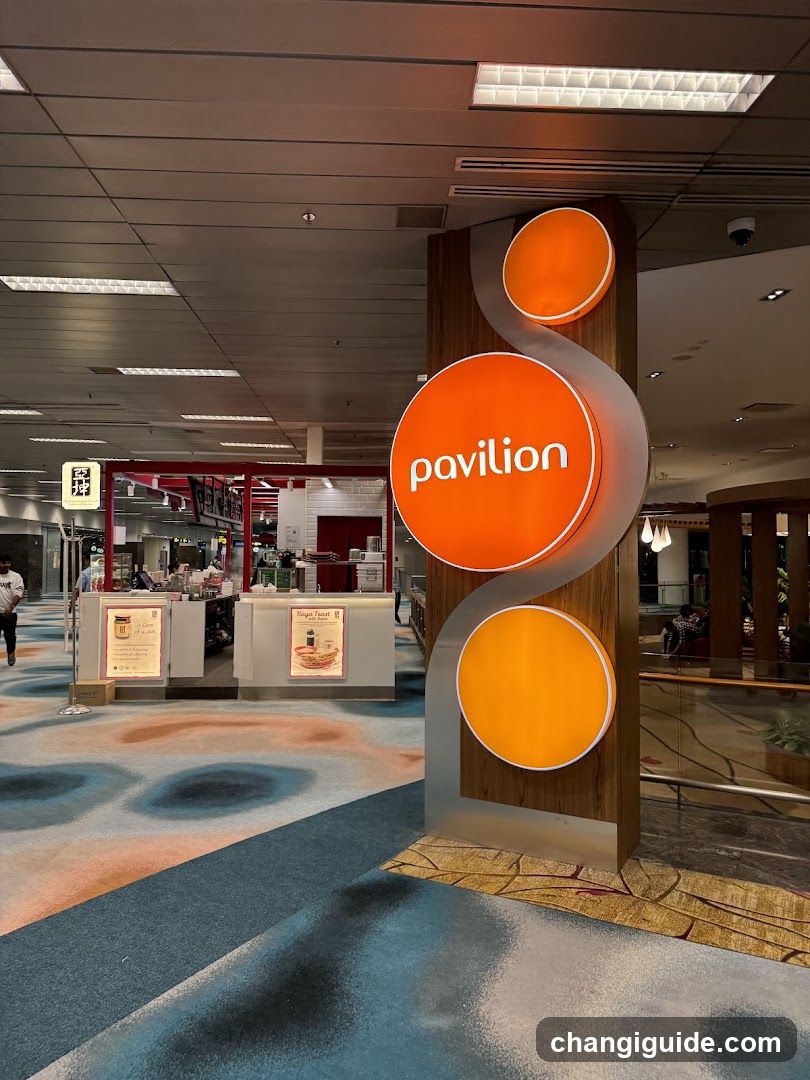 Pavilion Interior Signage
