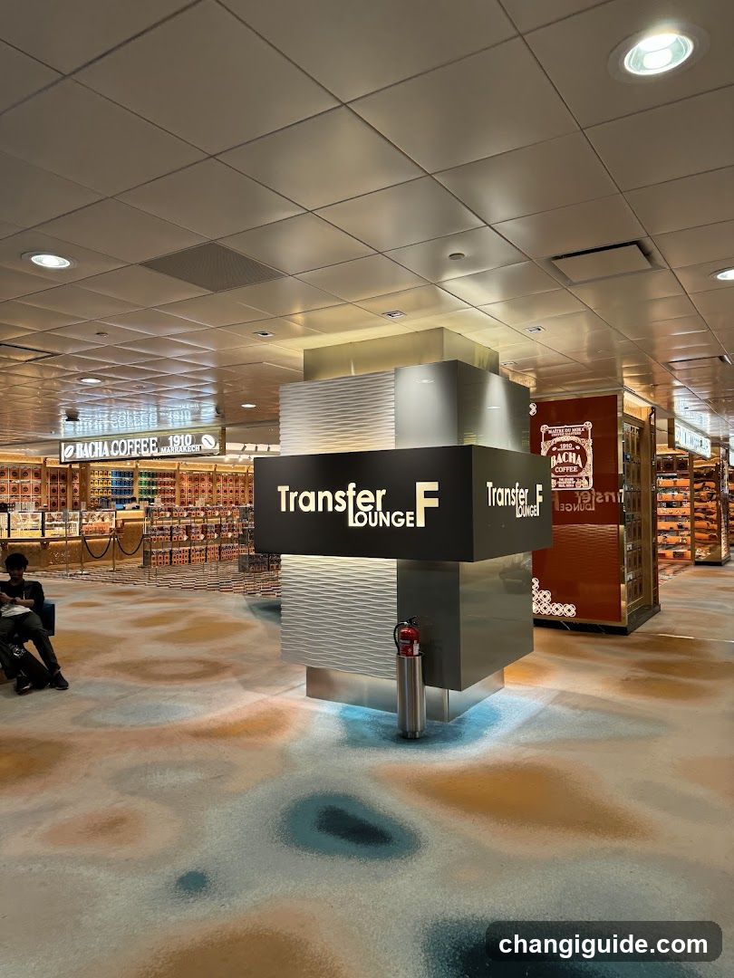 Transfer Lounge F Interior
