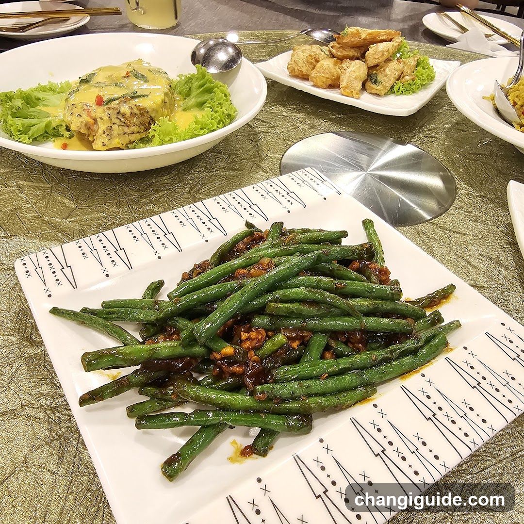 Dining Table with Chinese Dishes