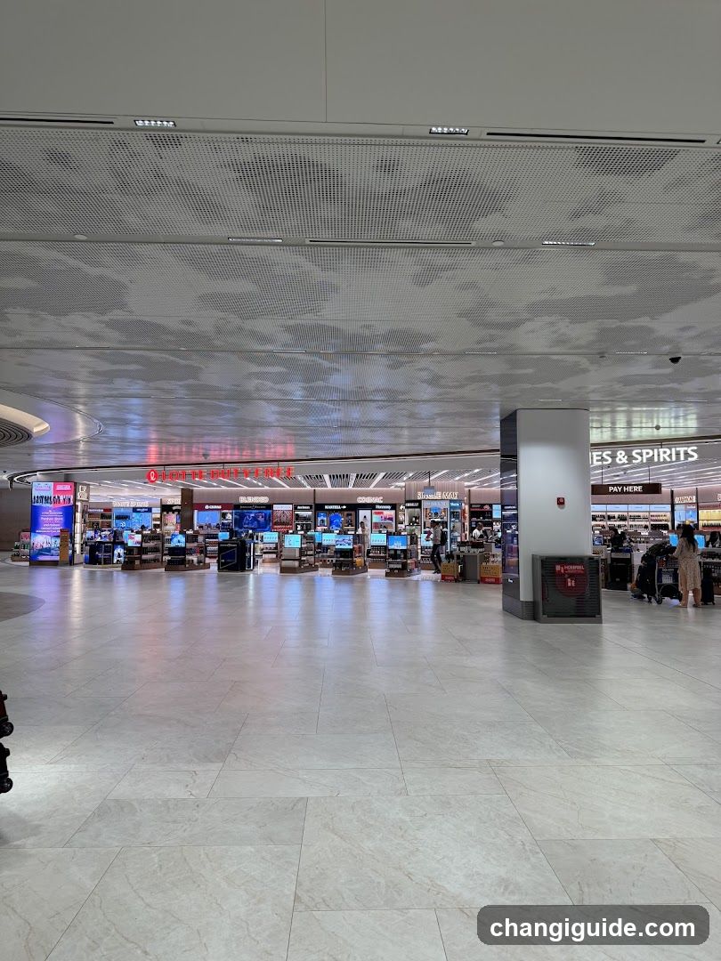 Airport Duty Free Shop Interior