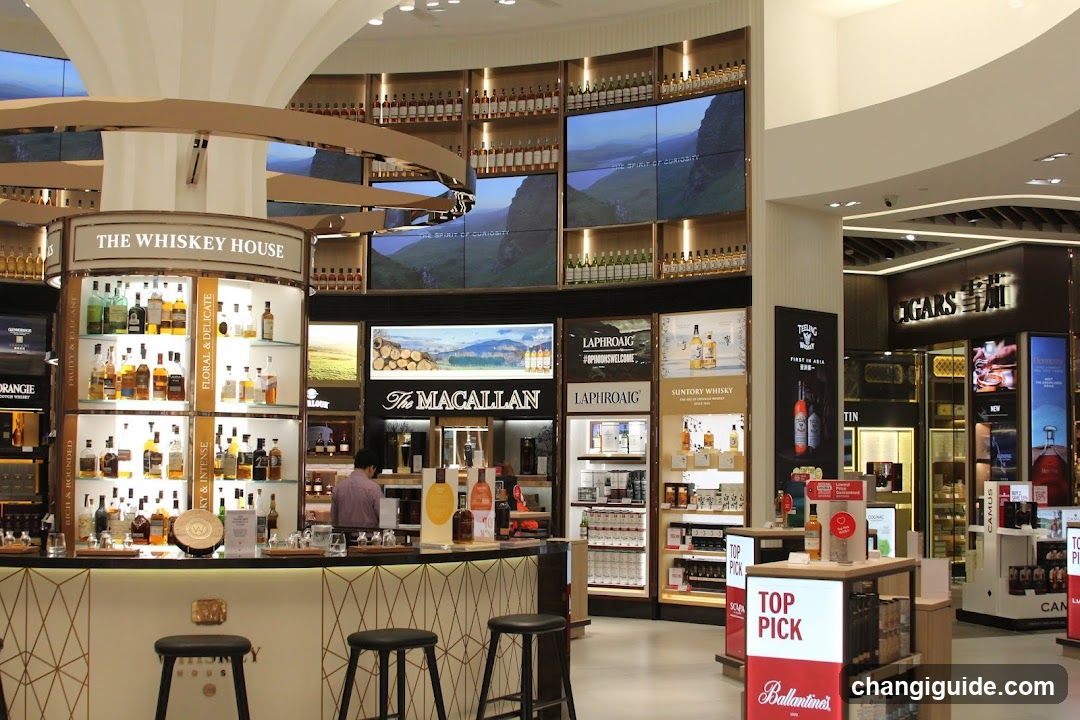 Whiskey House Interior Display