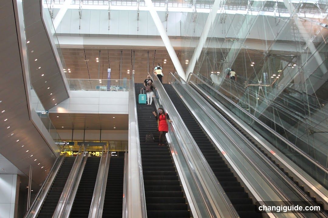 Escalator Interior View