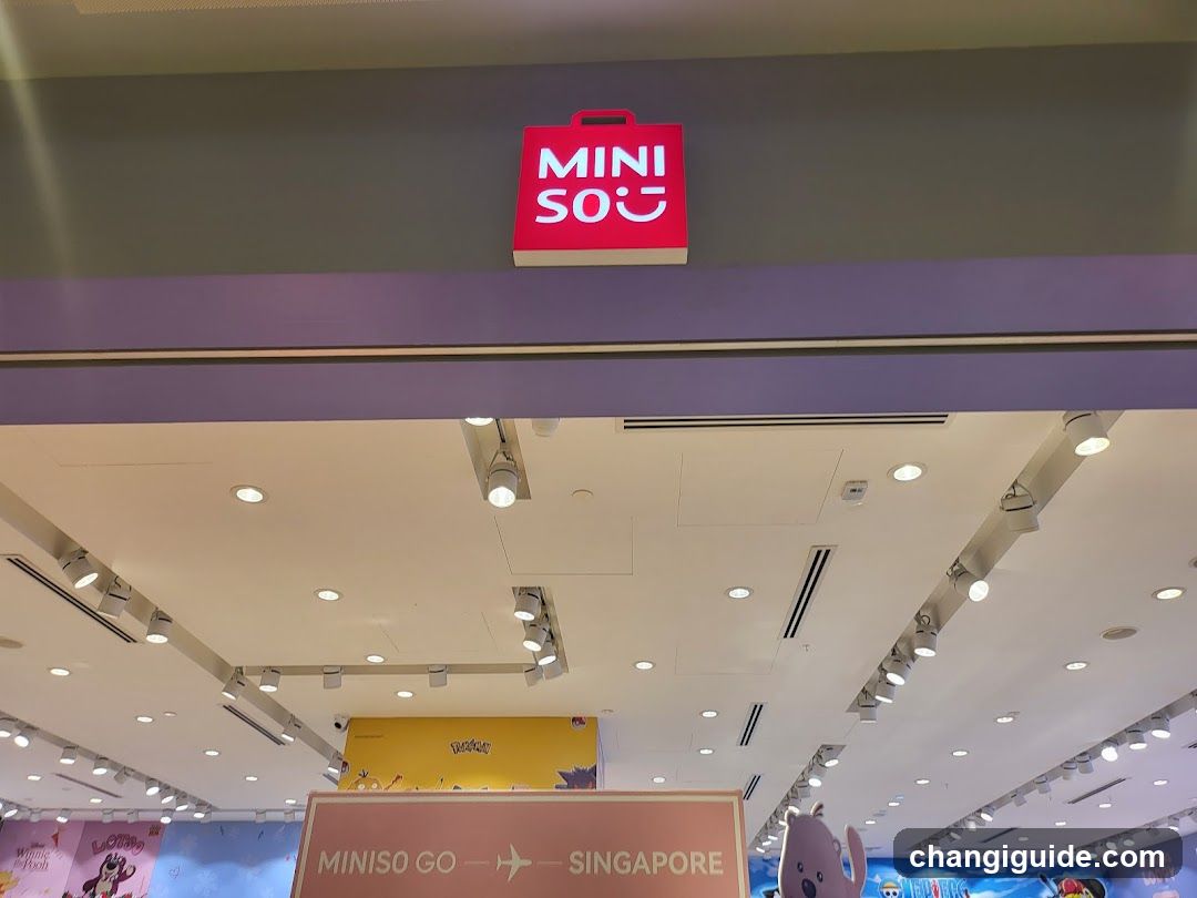 Miniso Jewel Changi Airport
