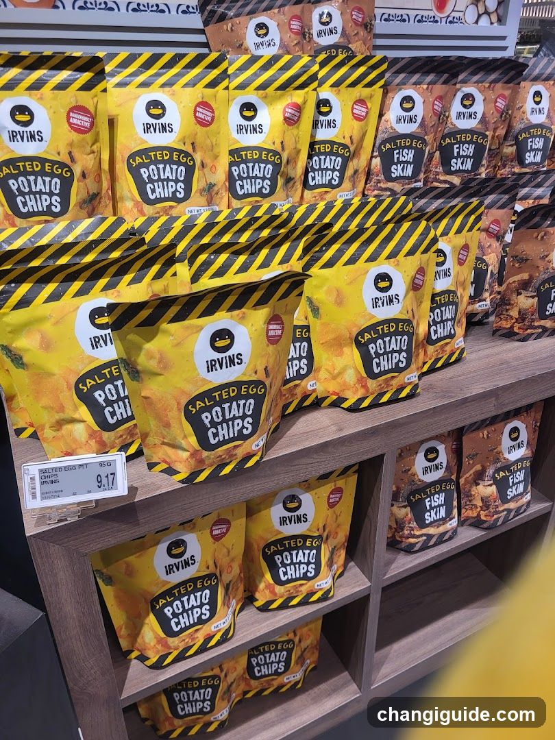 Irvin's Potato Chips Display