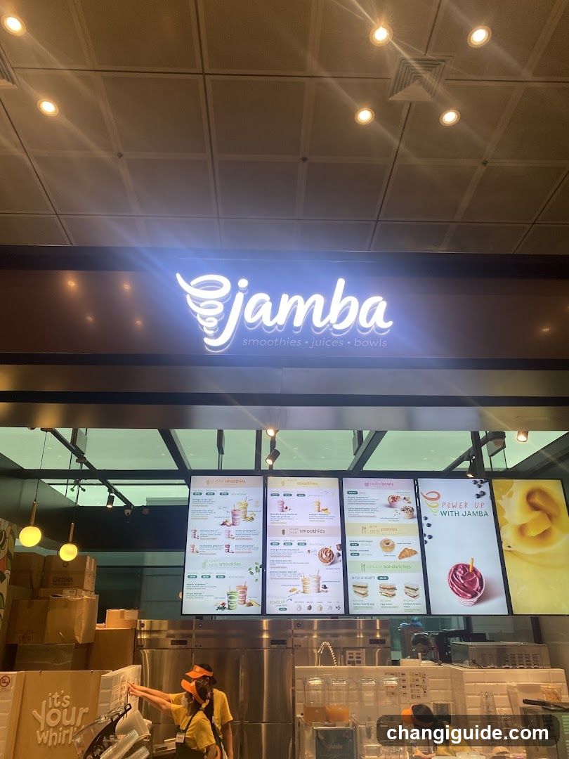 Jamba Juice Store Interior