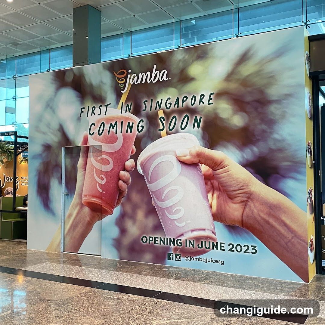 Jamba Juice Singapore Opening Announcement