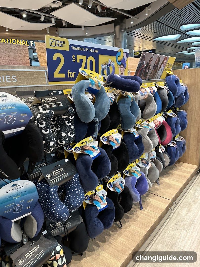 Travel Pillow Display