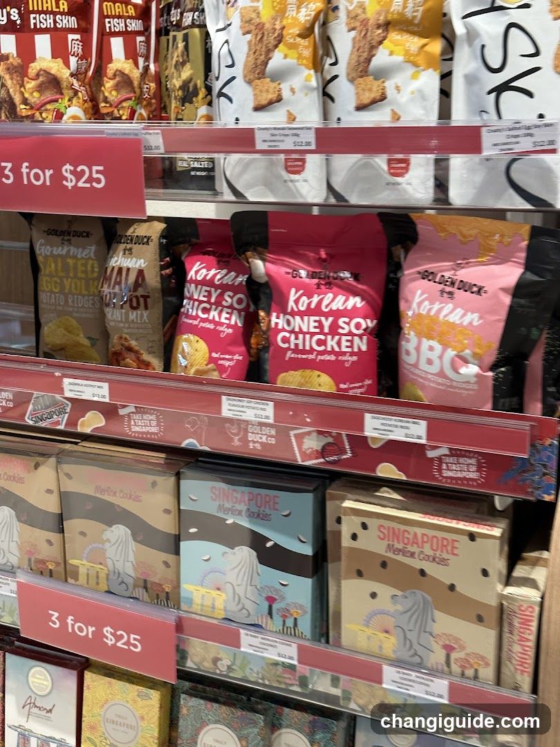 Snack and Cookie Shelf Display