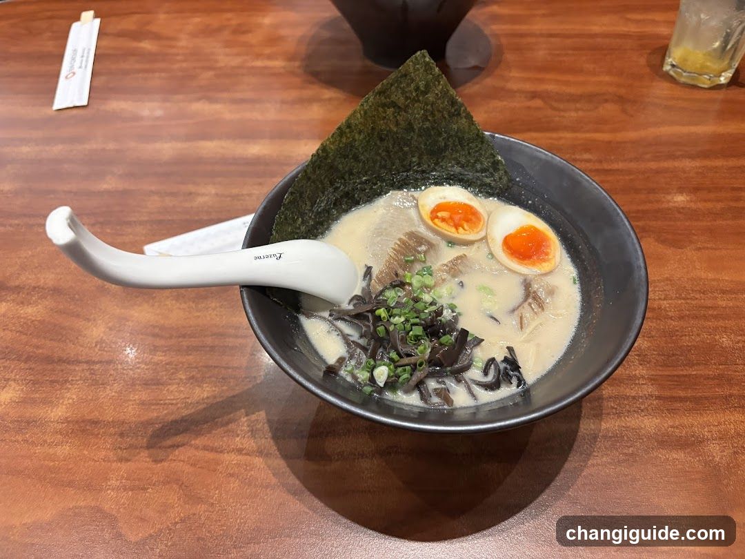 Ramen Bowl with Soft-Boiled Egg and Nori