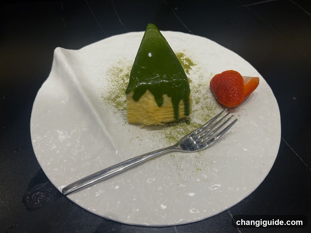 Matcha Cheesecake with Strawberry