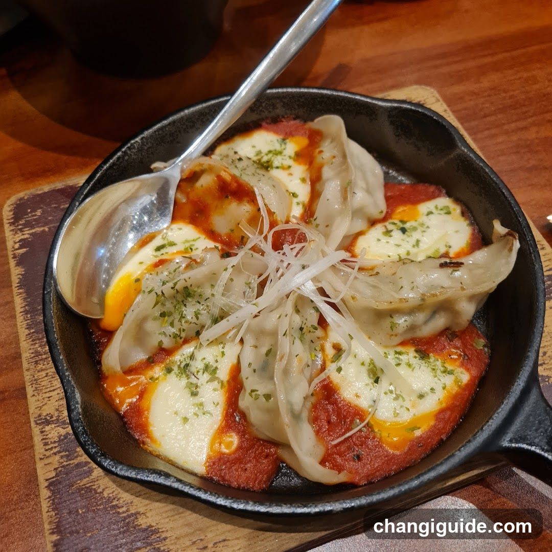 Stuffed Dumplings with Cheese and Tomato Sauce