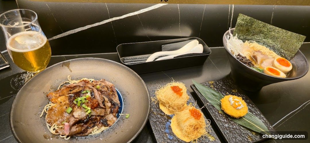 Ramen and Side Dishes Meal