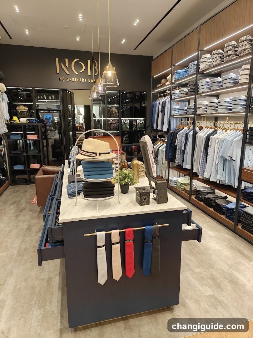 NOB - Men's Clothing Store Interior