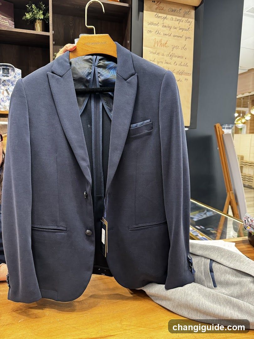 Blue Blazer Display