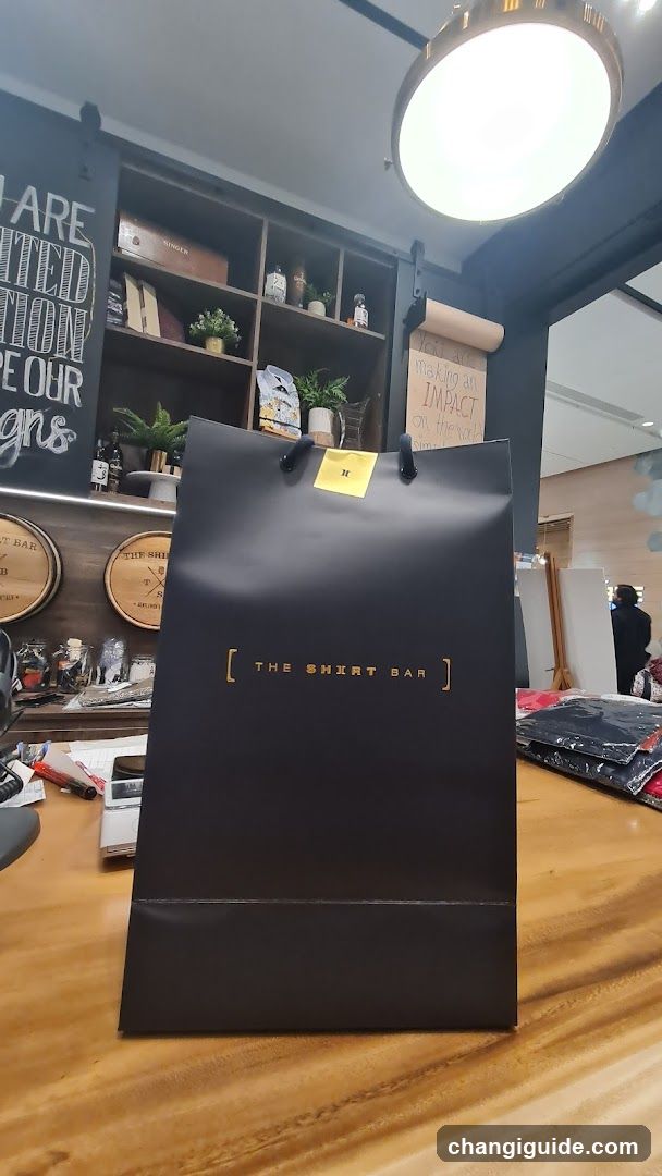 Shopping Bag on Counter