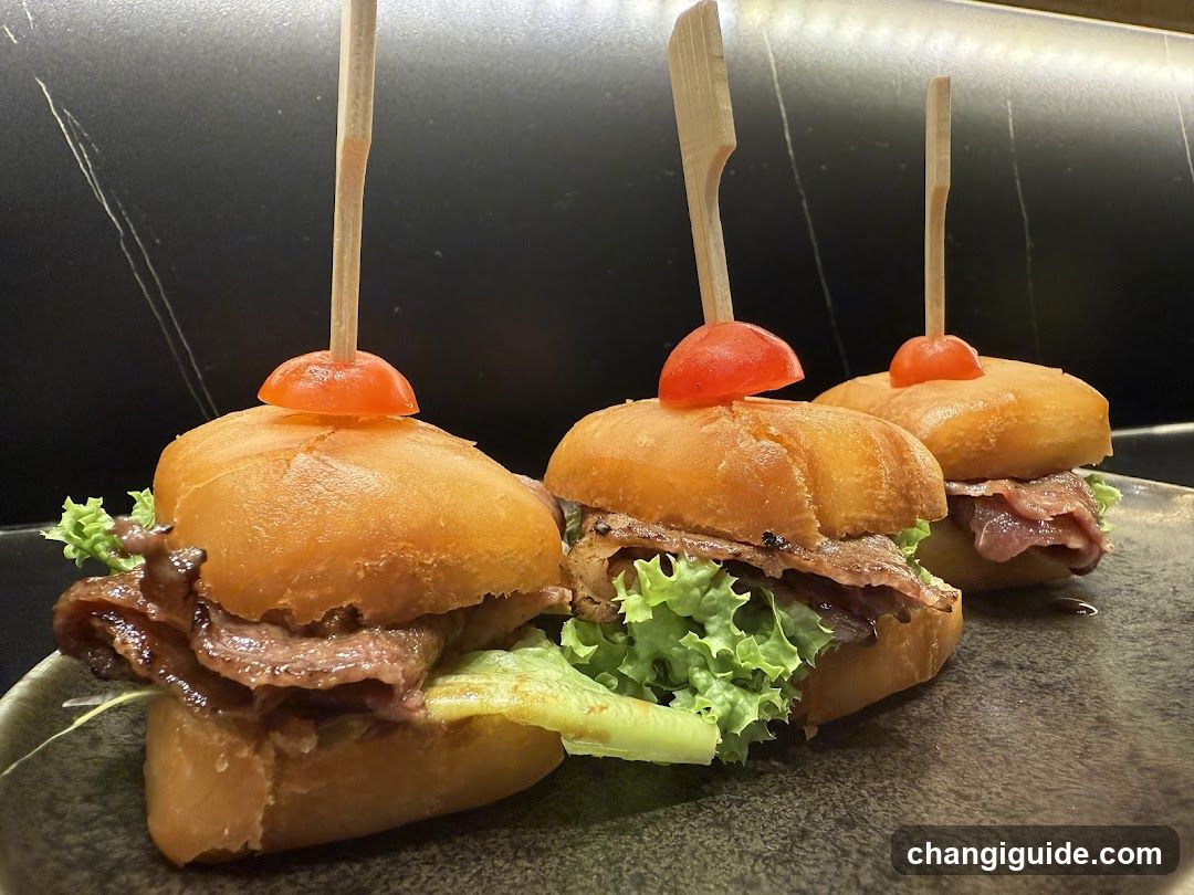Mini Sliders with Bacon and Lettuce